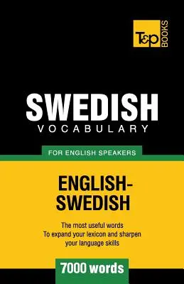 Švédská slovní zásoba pro anglicky mluvící - 7000 slovíček - Swedish vocabulary for English speakers - 7000 words