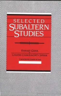Vybrané subalterní studie - Selected Subaltern Studies