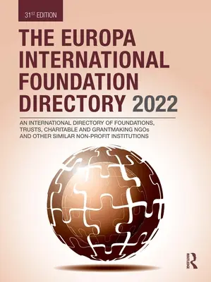 Mezinárodní adresář nadace Europa 2022 - The Europa International Foundation Directory 2022