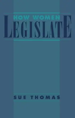 Jak ženy tvoří zákony - How Women Legislate