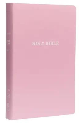 KJV, dárková a oceněná bible, imitace kůže, růžová, vydání s červeným písmem - KJV, Gift and Award Bible, Imitation Leather, Pink, Red Letter Edition