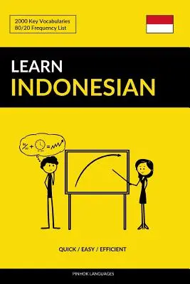 Učte se indonésky - Rychle / Snadno / Efektivně: 2000 klíčových slovíček - Learn Indonesian - Quick / Easy / Efficient: 2000 Key Vocabularies