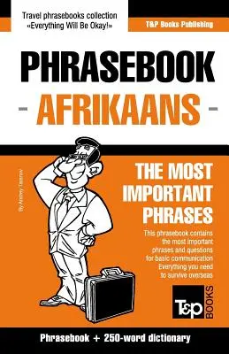 Anglicko-africká slovní zásoba a mini slovník o 250 slovech - English-Afrikaans phrasebook and 250-word mini dictionary
