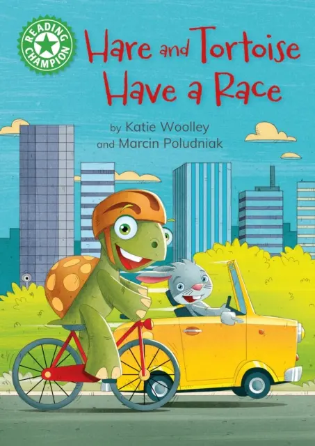 Čtenářský šampion: Zajíc a želva mají závod - samostatné čtení Zelená 5 - Reading Champion: Hare and Tortoise Have a Race - Independent Reading Green 5