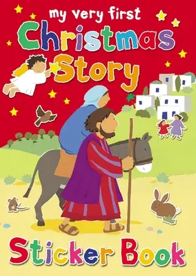 Můj úplně první vánoční příběh Knížka samolepek - My Very First Christmas Story Sticker Book