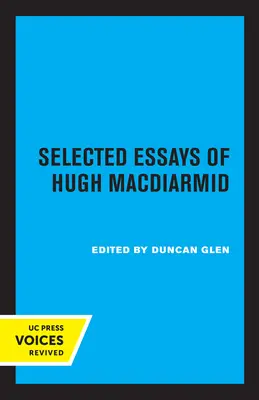 Vybrané eseje Hugha MacDiarmida - Selected Essays of Hugh MacDiarmid