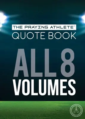Kniha citátů modlícího se sportovce všech 8 dílů - The Praying Athlete Quote Book All 8 Volumes