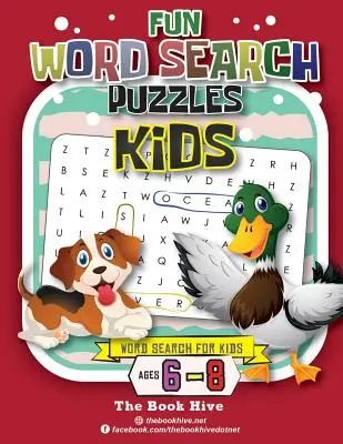 Zábavné slovní hádanky pro děti: Hledání slov pro děti ve věku 6-8 let - Fun Word Search Puzzles Kids: Word Search for Kids Ages 6-8