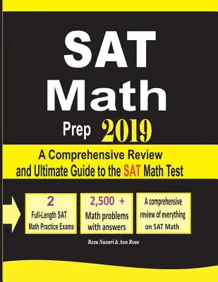 Příprava na maturitu z matematiky 2019: Komplexní přehled a dokonalý průvodce testem SAT z matematiky - SAT Math Prep 2019: A Comprehensive Review and Ultimate Guide to the SAT Math Test