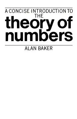 Stručný úvod do teorie čísel - A Concise Introduction to the Theory of Numbers