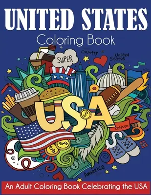 Omalovánky Spojených států - United States Coloring Book