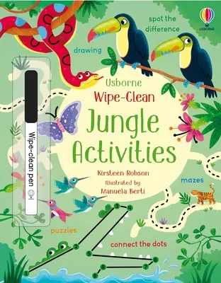 Stírací aktivity v džungli - Wipe-Clean Jungle Activities