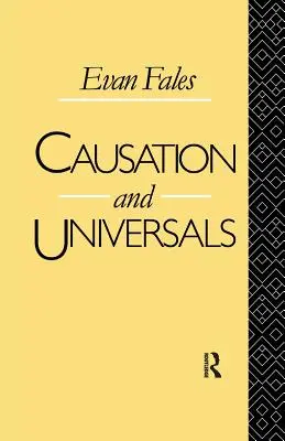 Kauzace a univerzálie - Causation and Universals