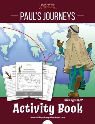 Pavlovy cesty Kniha aktivit - Paul's Journeys Activity Book