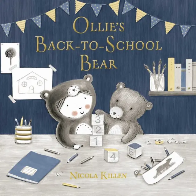 Ollieho medvídek Back-to-School - Ideální pro malé děti, které začínají chodit do školky! - Ollie's Back-to-School Bear - Perfect for little ones starting preschool!