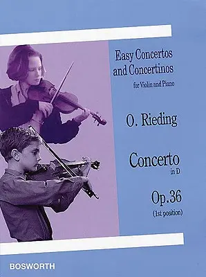 Concerto in D, op. 36: Easy Concertos and Concertinos Series for Violin and Piano (Snadné koncerty a koncertiny pro housle a klavír) - Concerto in D, Op. 36: Easy Concertos and Concertinos Series for Violin and Piano