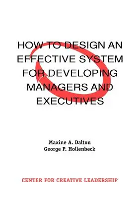 Jak navrhnout efektivní systém rozvoje manažerů a vedoucích pracovníků - How to Design an Effective System for Developing Managers and Executives
