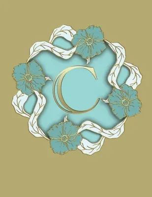 C: 100 stran 8,5 X 11 Monogram Notebook College Ruled Line Paper (linkovaný papír) - C: 100 Pages 8.5 X 11 Monogram Notebook College Ruled Line Paper