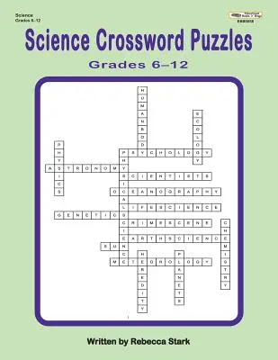 Přírodovědné křížovky Třídy 6?12 - Science Crossword Puzzles Grades 6?12