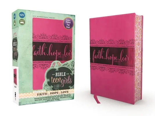 Bible pro dospívající dívky-NIV: Růst ve víře, naději a lásce - Bible for Teen Girls-NIV: Growing in Faith, Hope, and Love