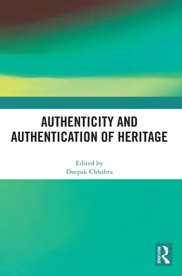 Autenticita a ověřování kulturního dědictví - Authenticity and Authentication of Heritage