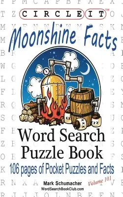 Zakroužkujte, Měsíční svit, Fakta, Hledání slov, Puzzle Book - Circle It, Moonshine Facts, Word Search, Puzzle Book