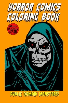 Omalovánky hororových komiksů - Horror Comics Coloring Books