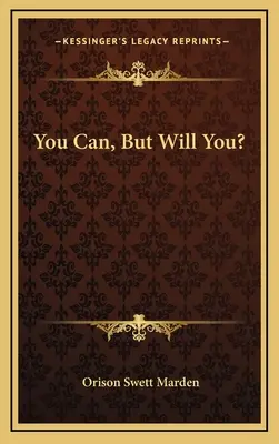 Můžeš, ale chceš? - You Can, But Will You?