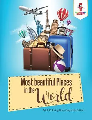 50 nejkrásnějších míst na světě: Omalovánky na cesty - 50 Most beautiful Places in the World: Coloring Book for Travel