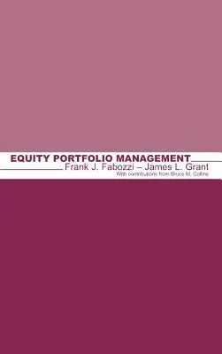 Řízení akciového portfolia - Equity Portfolio Management