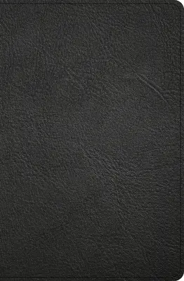 CSB Personal Size Giant Print Bible, černá pravá kůže - CSB Personal Size Giant Print Bible, Black Genuine Leather