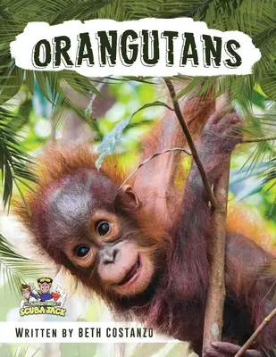 Pracovní sešit s aktivitami pro orangutany pro děti od 4 do 8 let! - Orangutan Activity Workbook for Kids age 4-8!
