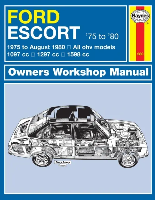 Dílenská příručka pro majitele vozu Ford Escort - 75-80 - Ford Escort Owner's Workshop Manual - 75-80