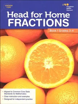 Hlava pro domácí matematické dovednosti: Zlomky, kniha 1 - Head For Home Math Skills: Fractions, Book 1