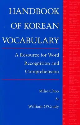 Choo: Příručka korejské slovní zásoby - Choo: Handbk of Korean Voc Paper