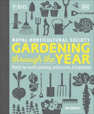 RHS Zahradničení po celý rok - Návody na plánování po jednotlivých měsících a inspirace - RHS Gardening Through the Year - Month-by-month Planning Instructions and Inspiration