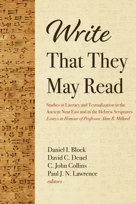 Napiš, aby mohli číst - Write That They May Read