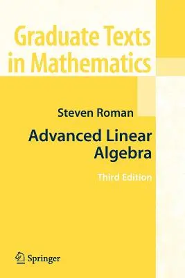 Pokročilá lineární algebra - Advanced Linear Algebra