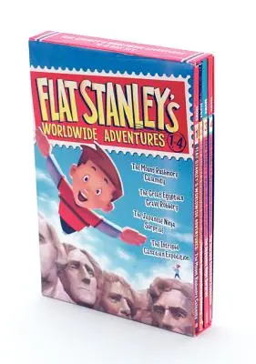 Světová dobrodružství Flat Stanleyho #1-4 - Flat Stanley's Worldwide Adventures #1-4