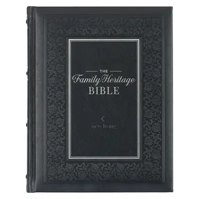 NLT Family Heritage Bible, Velký tisk, rodinná devocionální Bible pro studium, Nový živý překlad Bible svatá, tvrdá vazba z umělé kůže, přídavný interac - NLT Family Heritage Bible, Large Print Family Devotional Bible for Study, New Living Translation Holy Bible Faux Leather Hardcover, Additional Interac