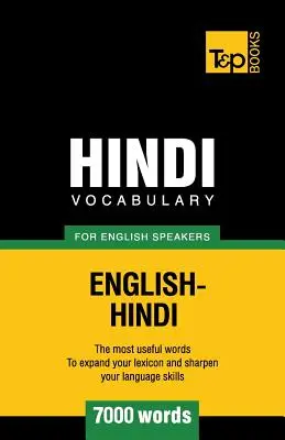 Hindština slovní zásoba pro anglicky mluvící - 7000 slov - Hindi vocabulary for English speakers - 7000 words