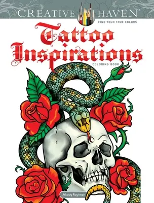 Creative Haven Tetovací inspirace Omalovánky - Creative Haven Tattoo Inspirations Coloring Book