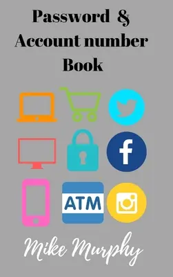 Kniha hesel a čísel účtů - Password & Account Number Book