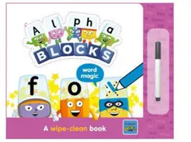 Alphablocks Word Magic: Stírací knížka - Alphablocks Word Magic: A Wipe-Clean Book
