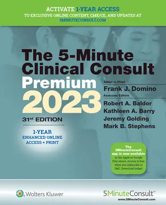 Pětiminutová klinická konzultace 2023 (Premium) - 5-Minute Clinical Consult 2023 (Premium)