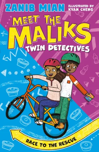 Seznamte se, Malikové - Detektivové dvojčata: Závod o záchranu - kniha 2 - Meet the Maliks  Twin Detectives: Race to the Rescue - Book 2