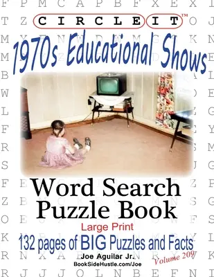 Zakroužkujte, Vzdělávací pořady 70. let, Hledání slov, Puzzle Book - Circle It, 1970s Educational Shows, Word Search, Puzzle Book