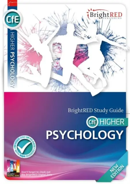 BrightRED Studijní průvodce CfE Higher Psychology - nové vydání - BrightRED Study Guide CfE Higher Psychology - New Edition