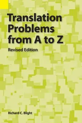 Překladatelské problémy od A do Z - Translation Problems from A to Z