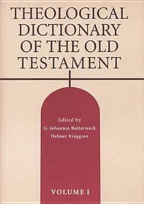 Teologický slovník Starého zákona, svazek I: Starý zákon, 2. díl, 1. svazek - Theological Dictionary of the Old Testament, Volume I: Volume 1